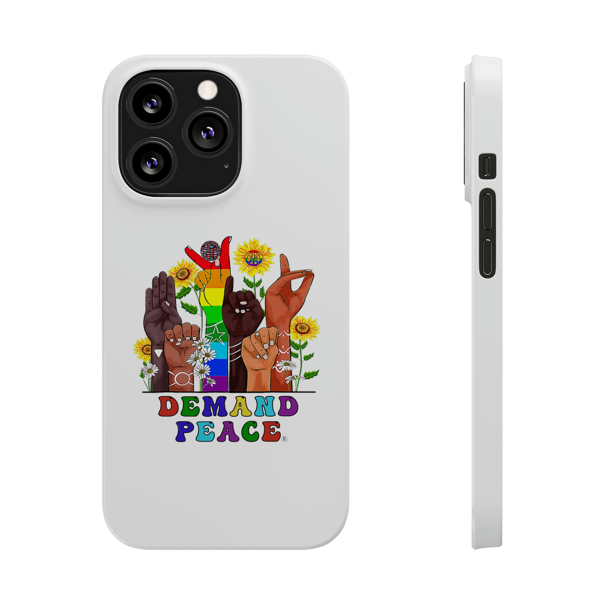 Demand ☮︎ Slim Phone Cases