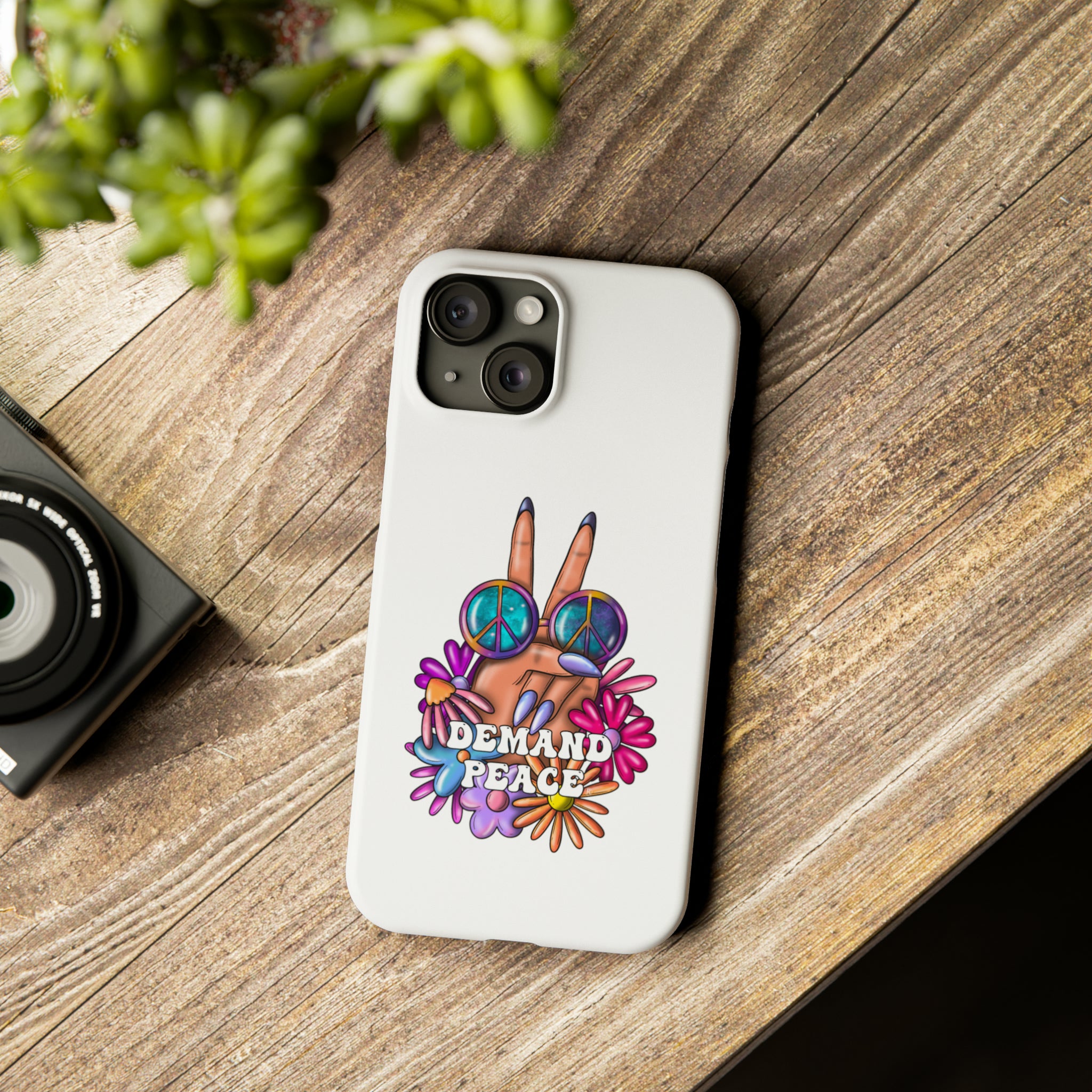 Demand ☮︎ Slim Phone Cases
