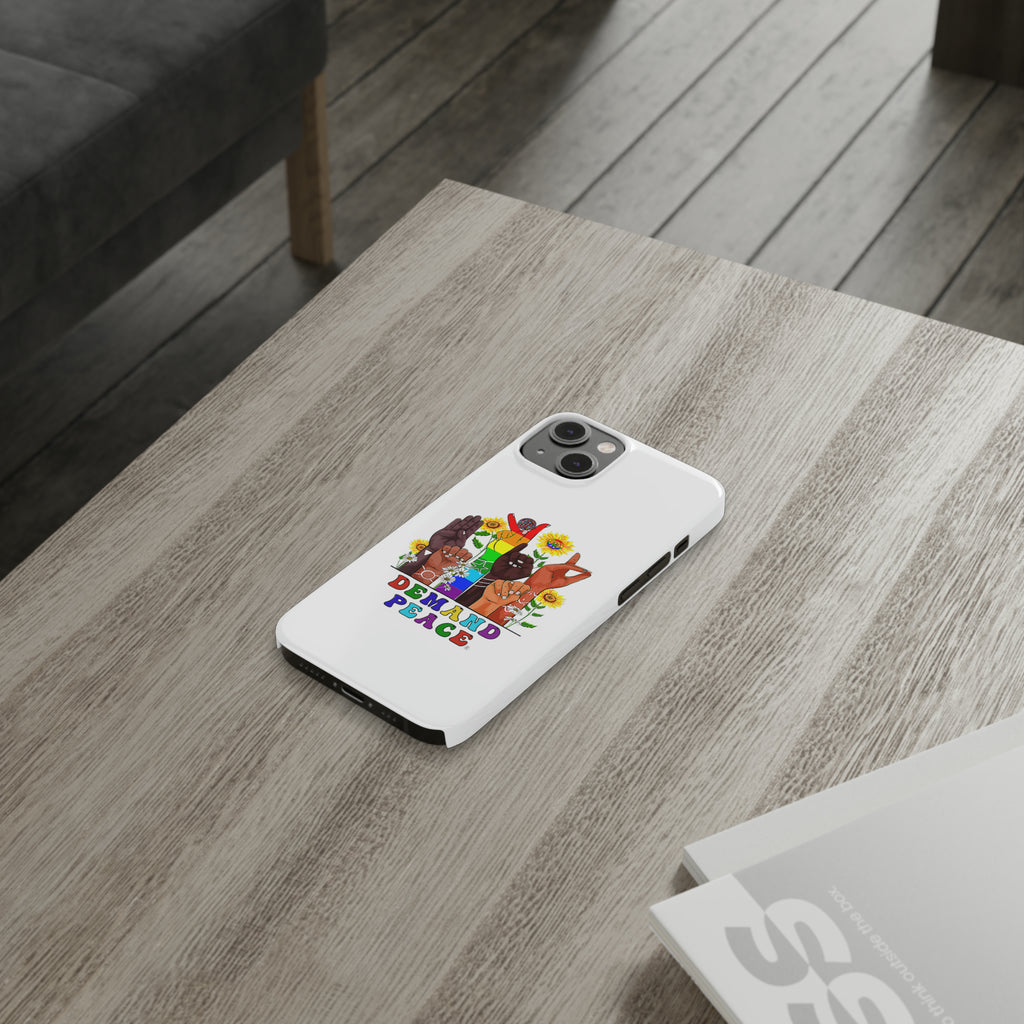 Demand ☮︎ Slim Phone Cases