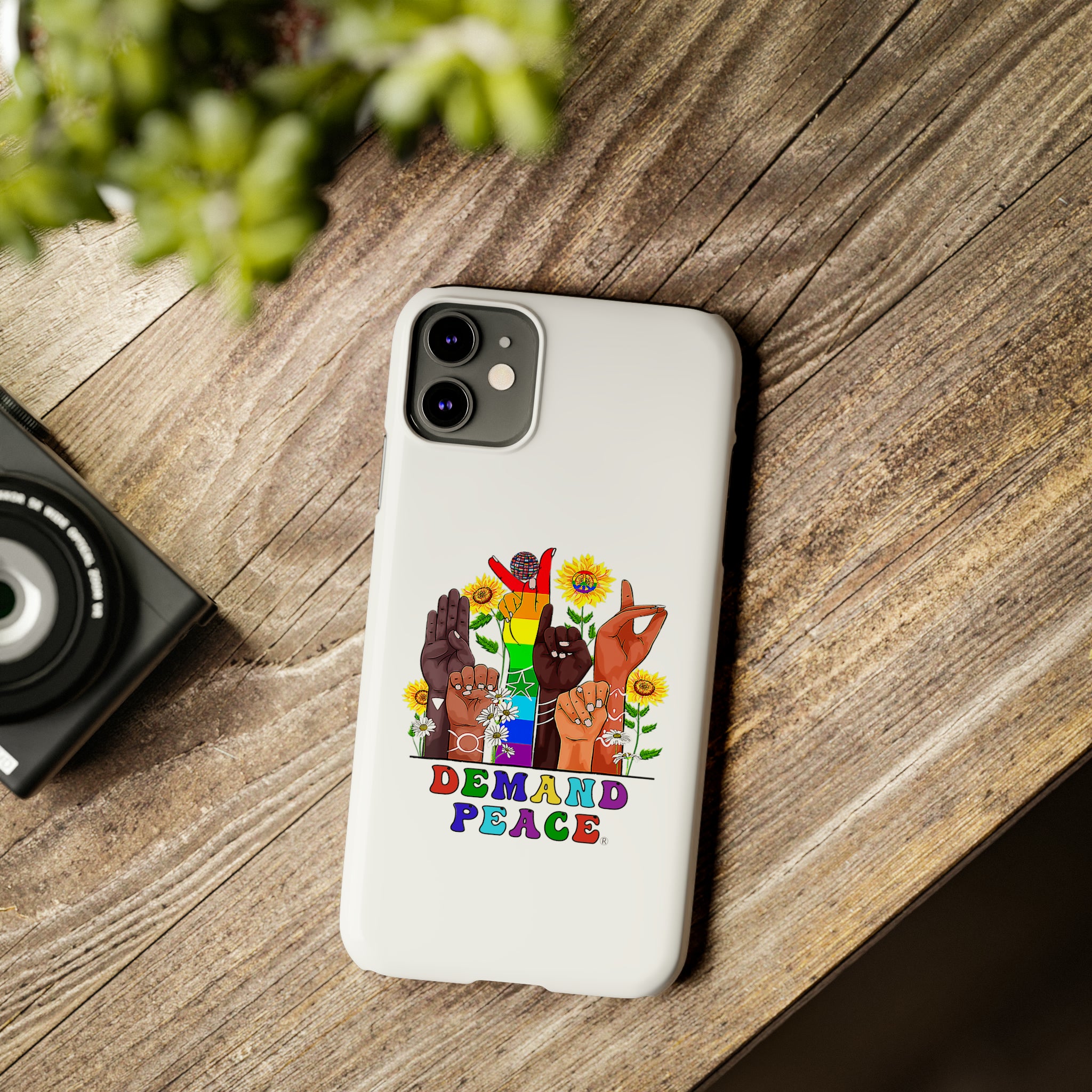 Demand ☮︎ Slim Phone Cases