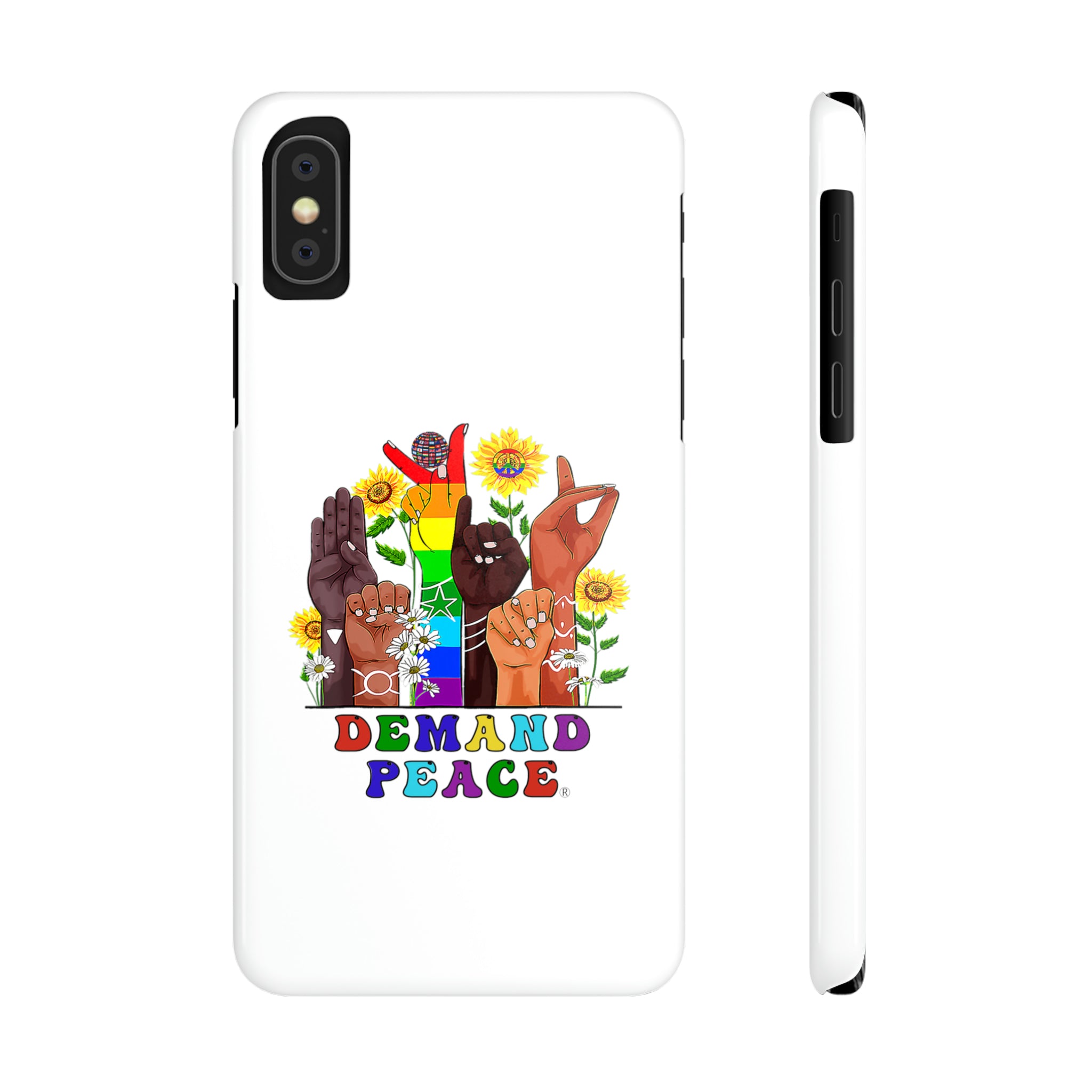 Demand ☮︎ Slim Phone Cases