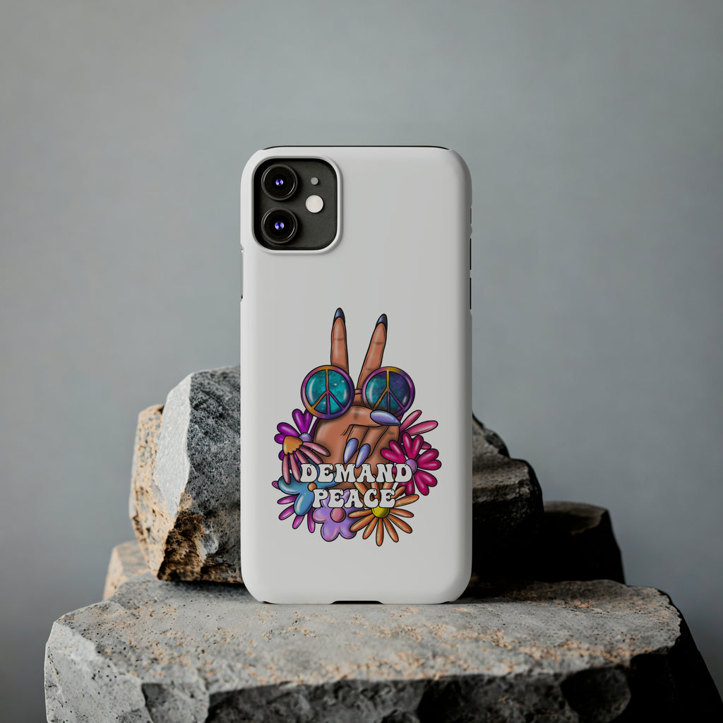Demand ☮︎ Slim Phone Cases