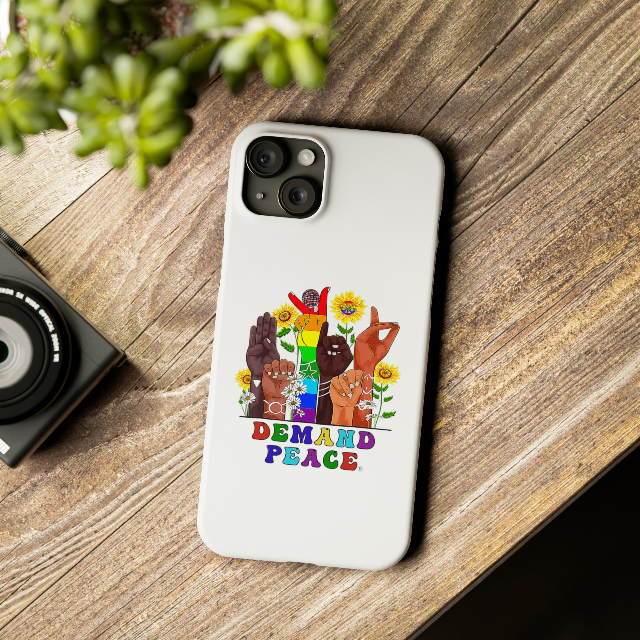 Demand ☮︎ Slim Phone Cases