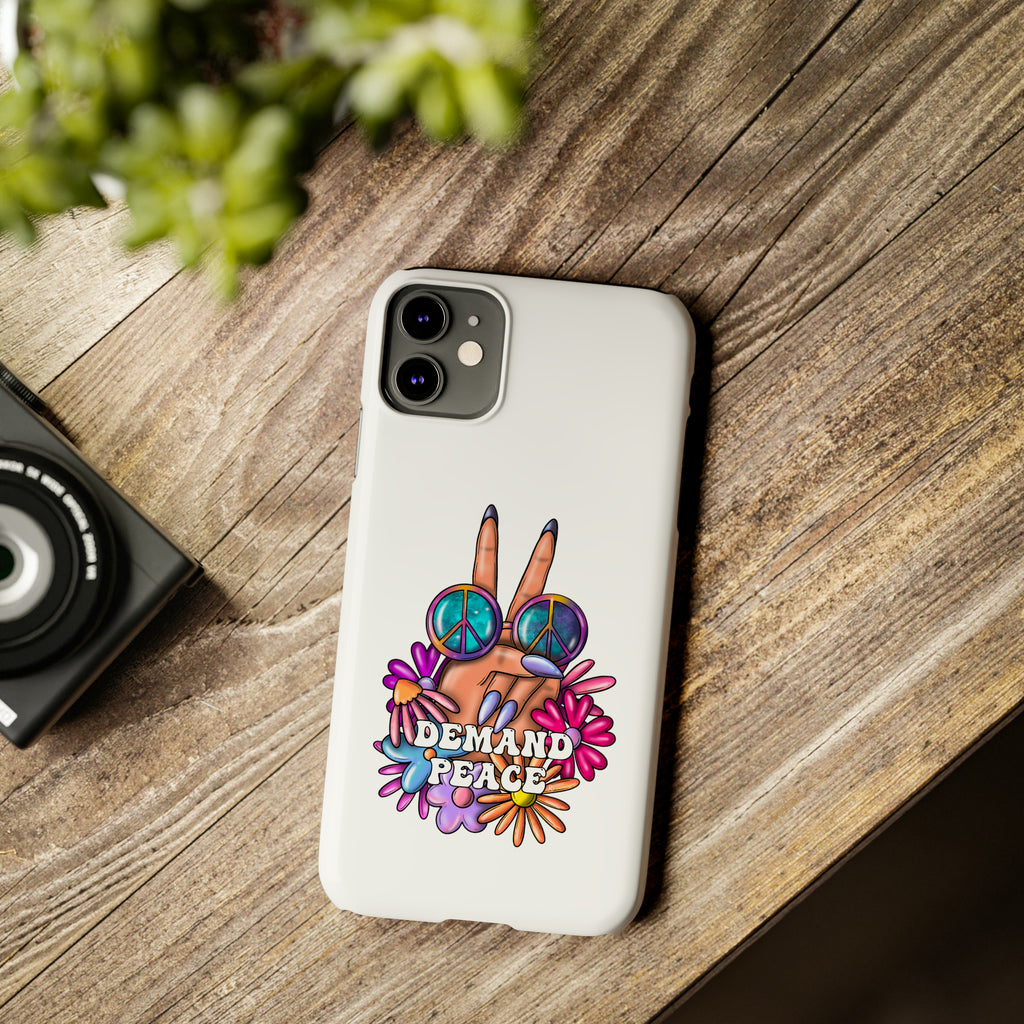 Demand ☮︎ Slim Phone Cases