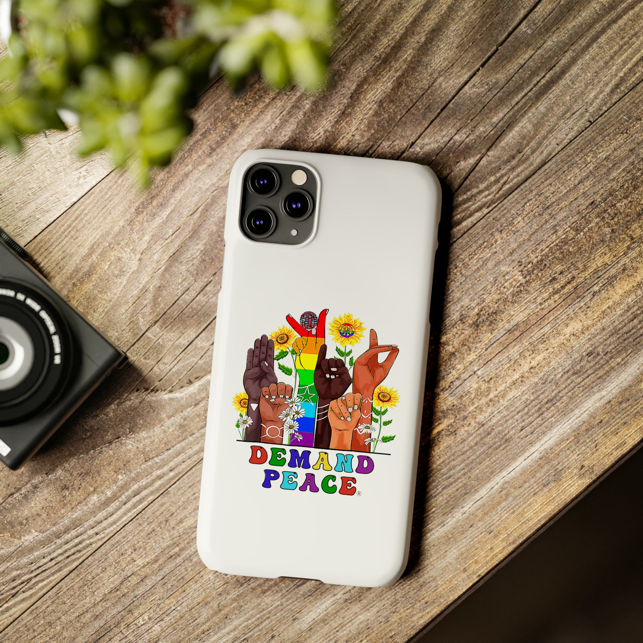 Demand ☮︎ Slim Phone Cases