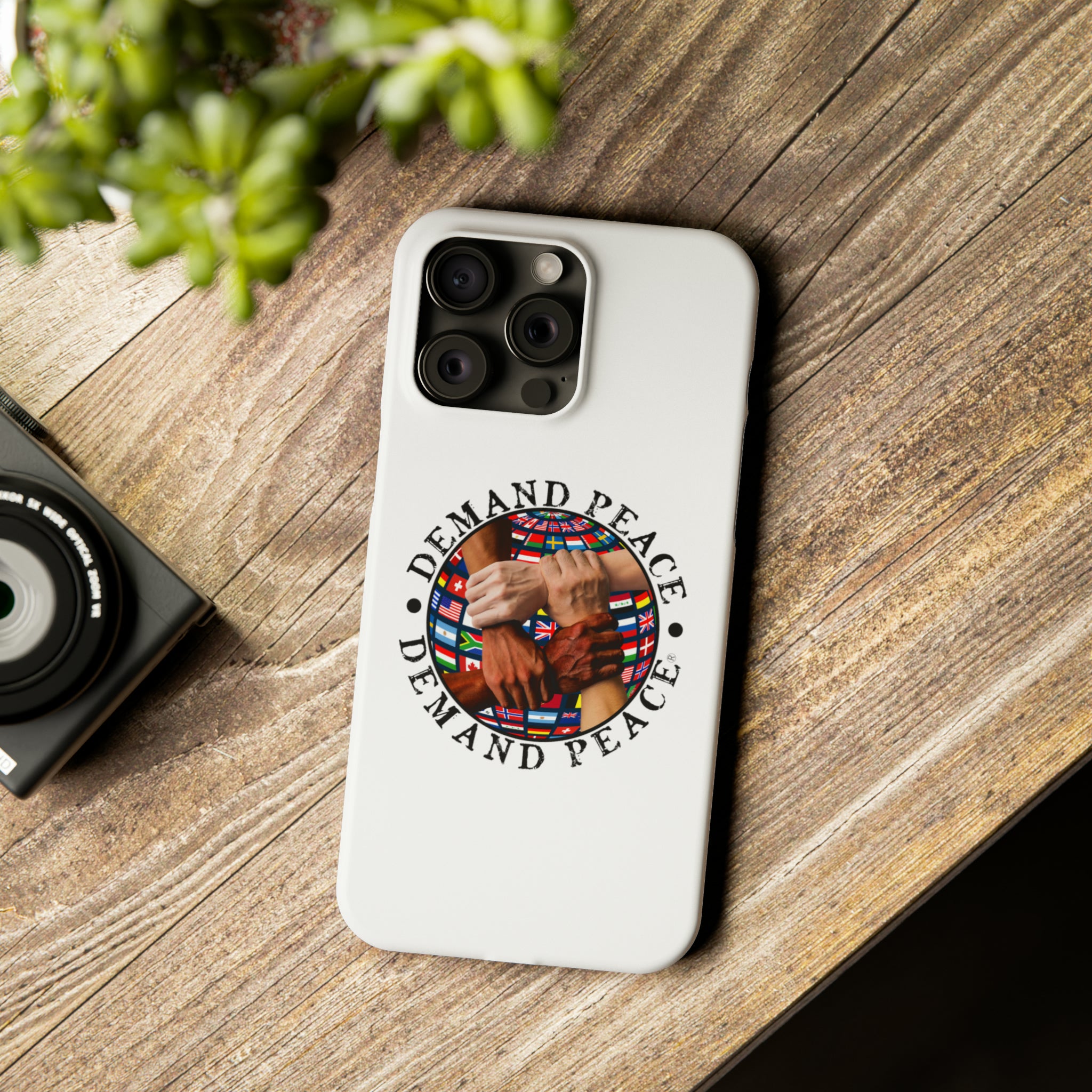 Demand ☮︎ Slim Phone Cases