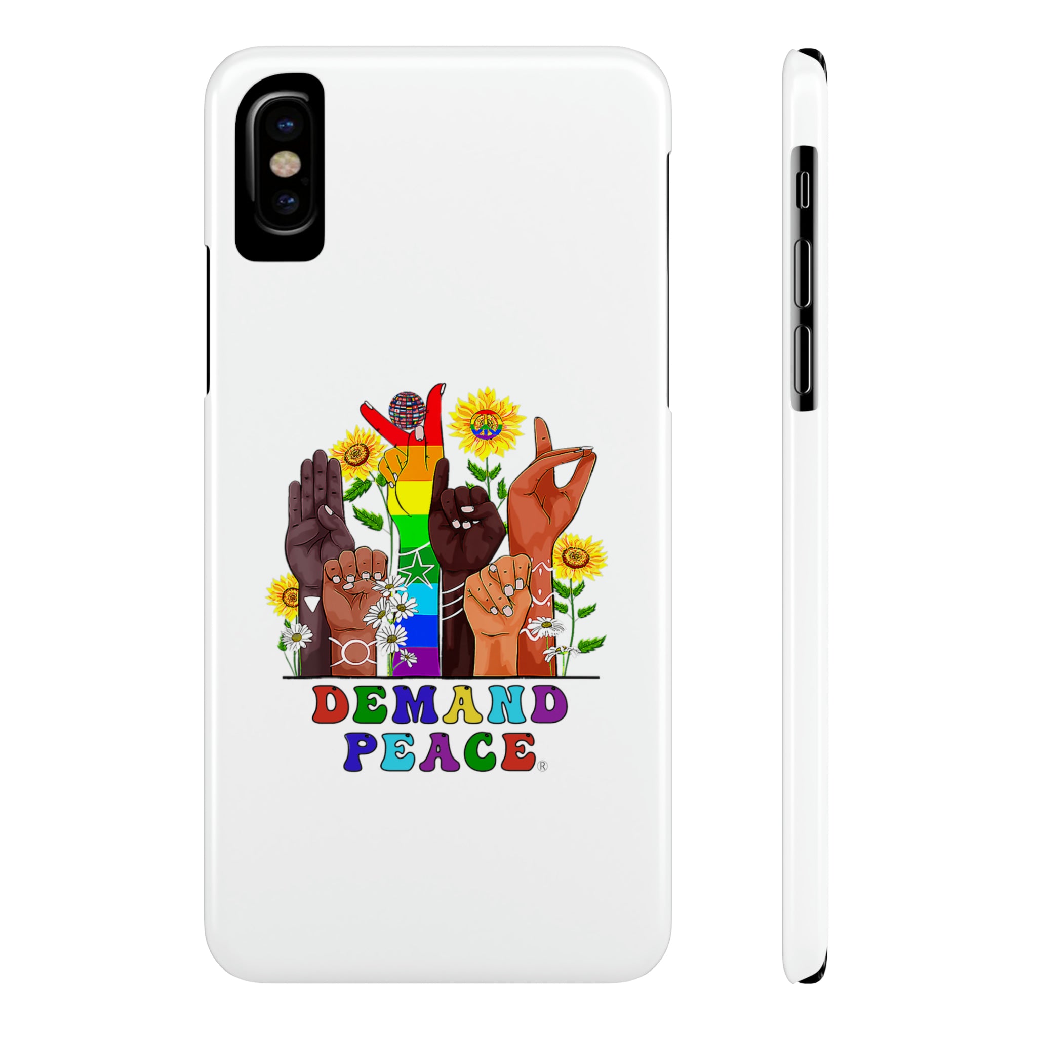 Demand ☮︎ Slim Phone Cases