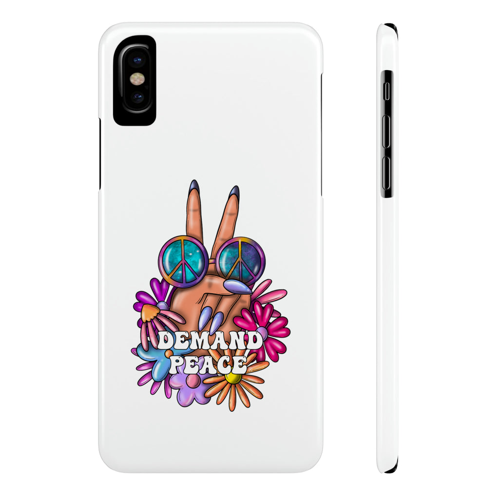 Demand ☮︎ Slim Phone Cases