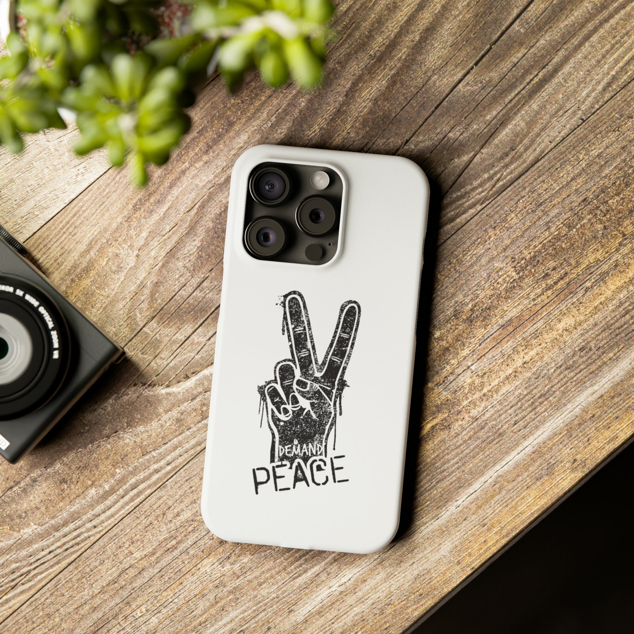Demand ☮︎ Slim Phone Cases