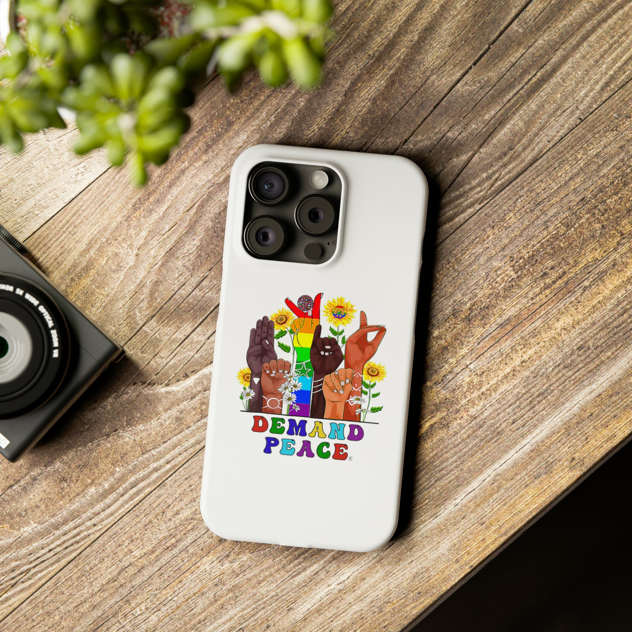 Demand ☮︎ Slim Phone Cases