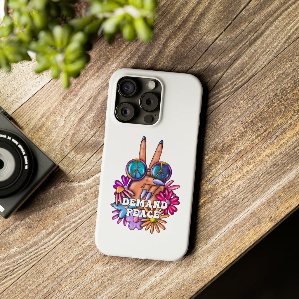Demand ☮︎ Slim Phone Cases