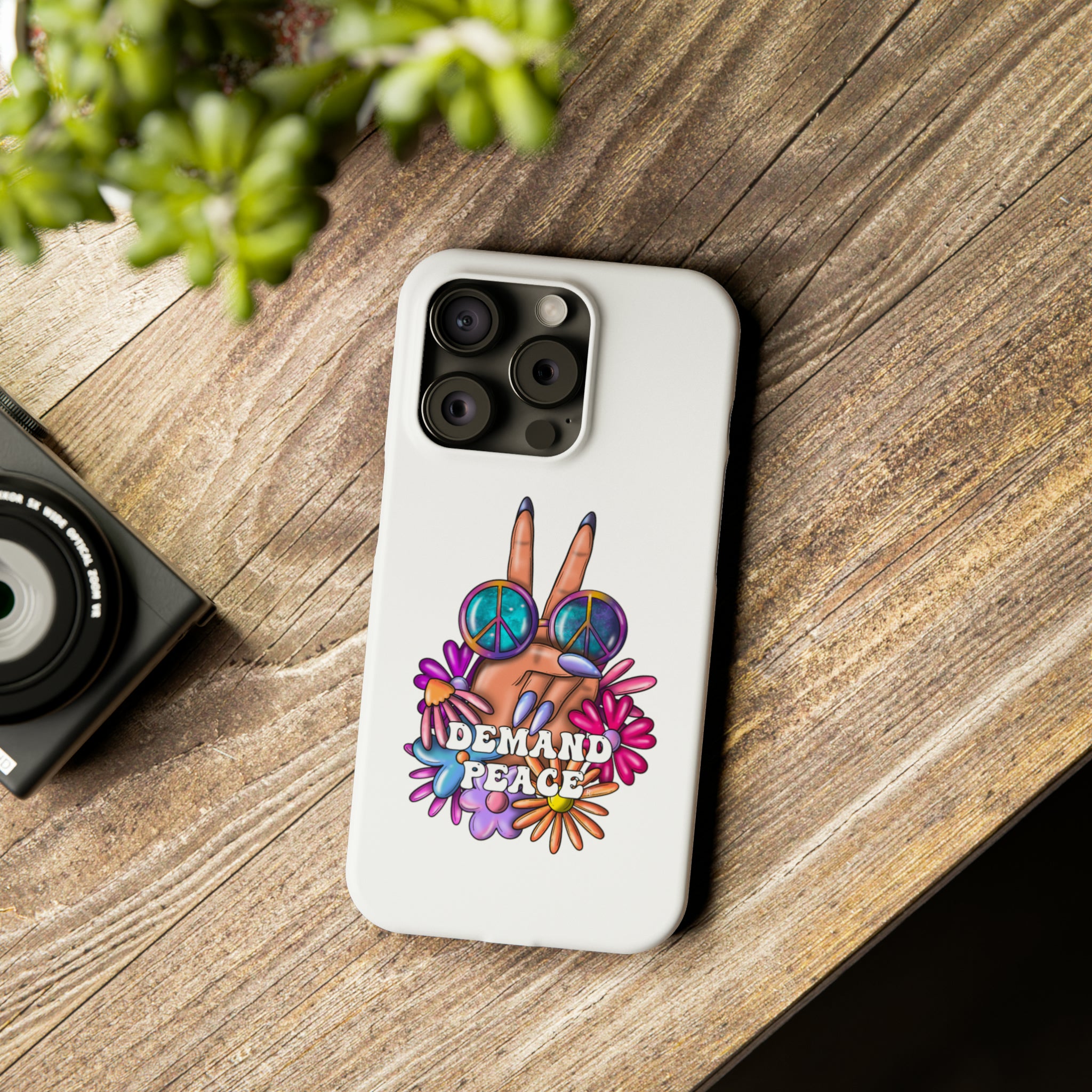 Demand ☮︎ Slim Phone Cases