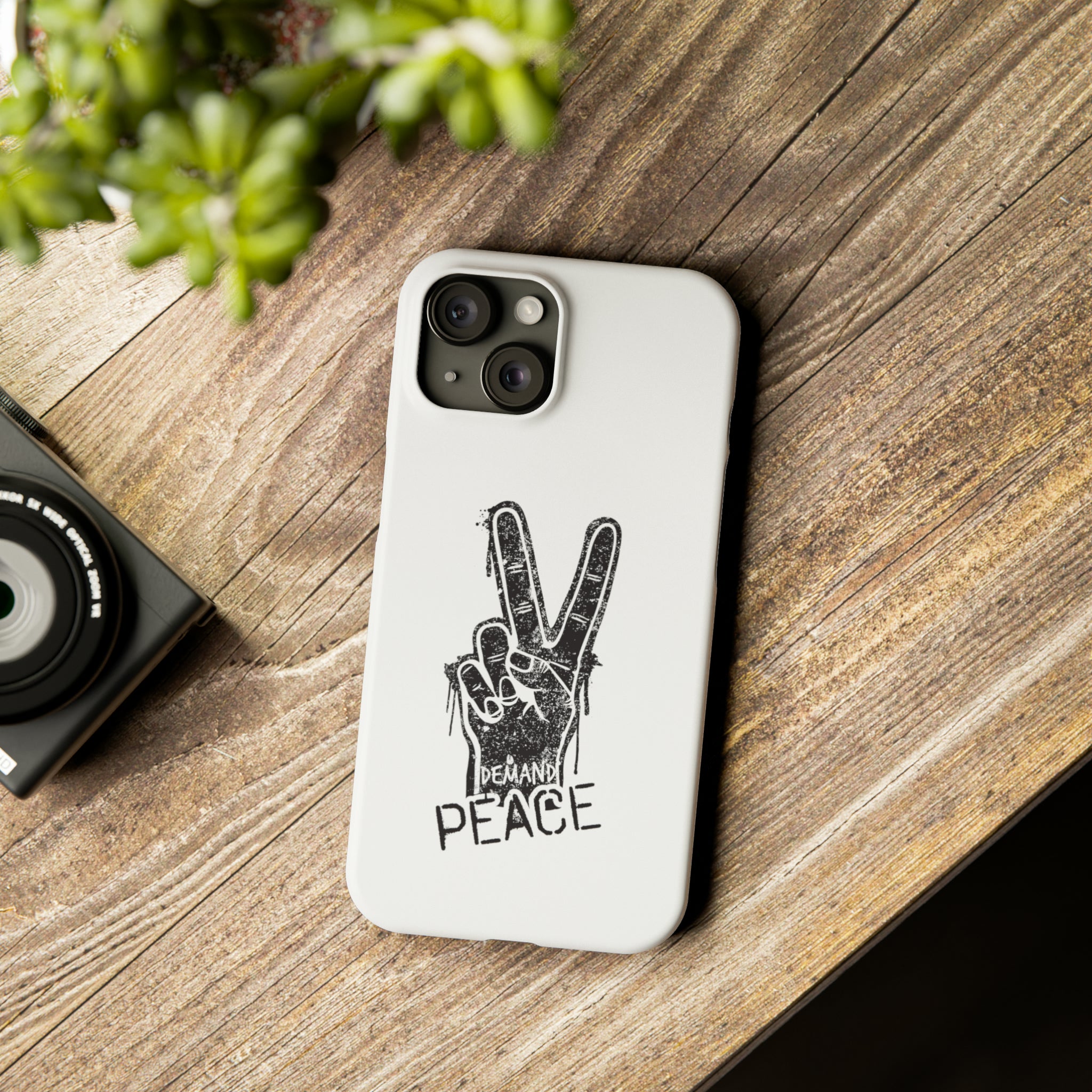 Demand ☮︎ Slim Phone Cases
