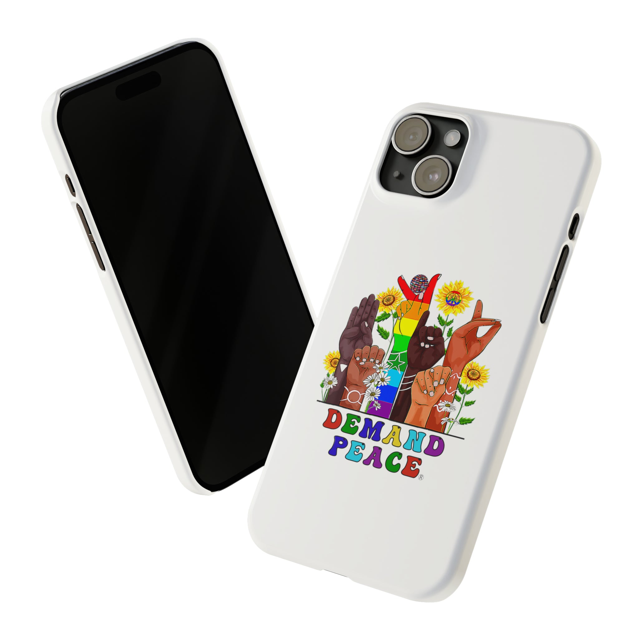 Demand ☮︎ Slim Phone Cases