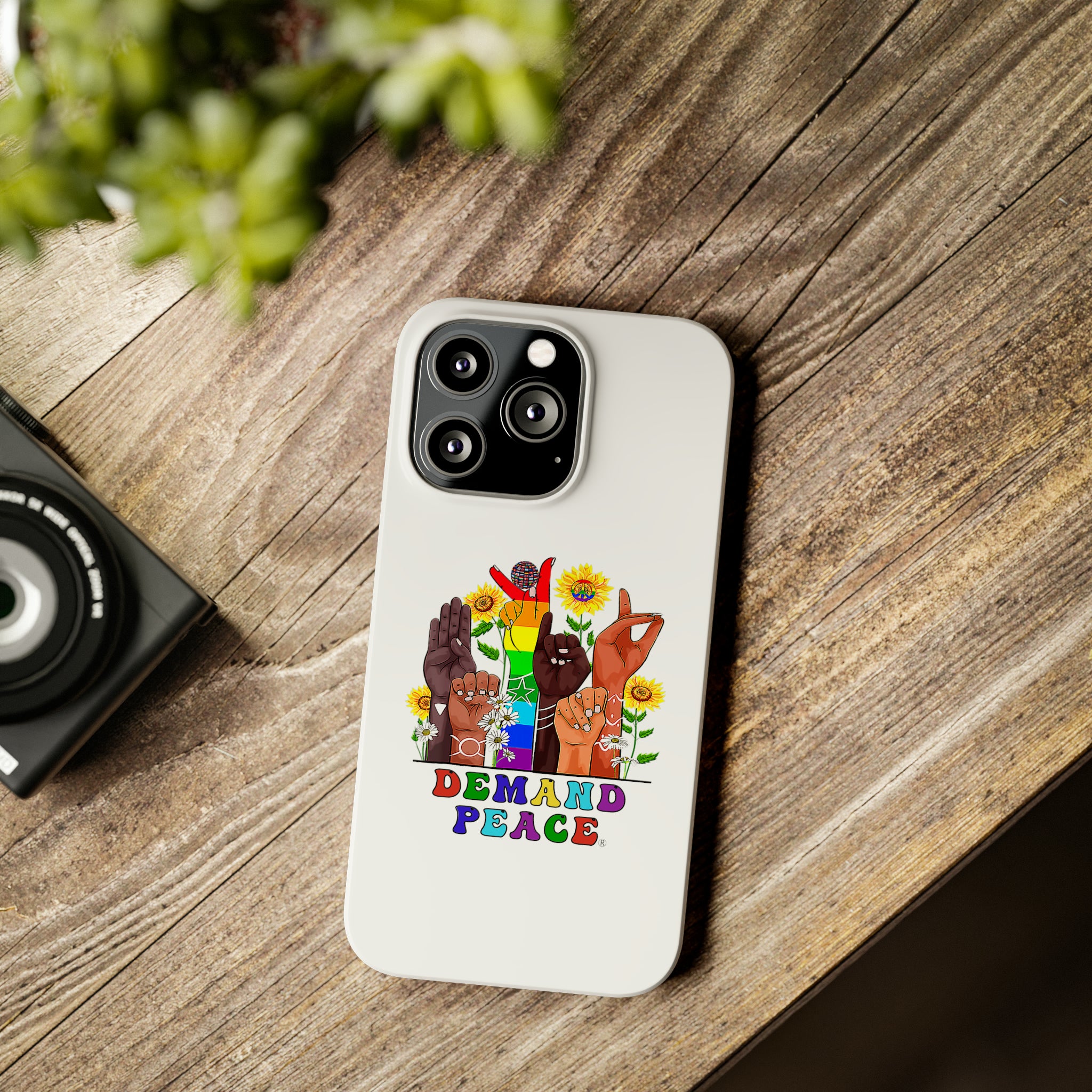 Demand ☮︎ Slim Phone Cases