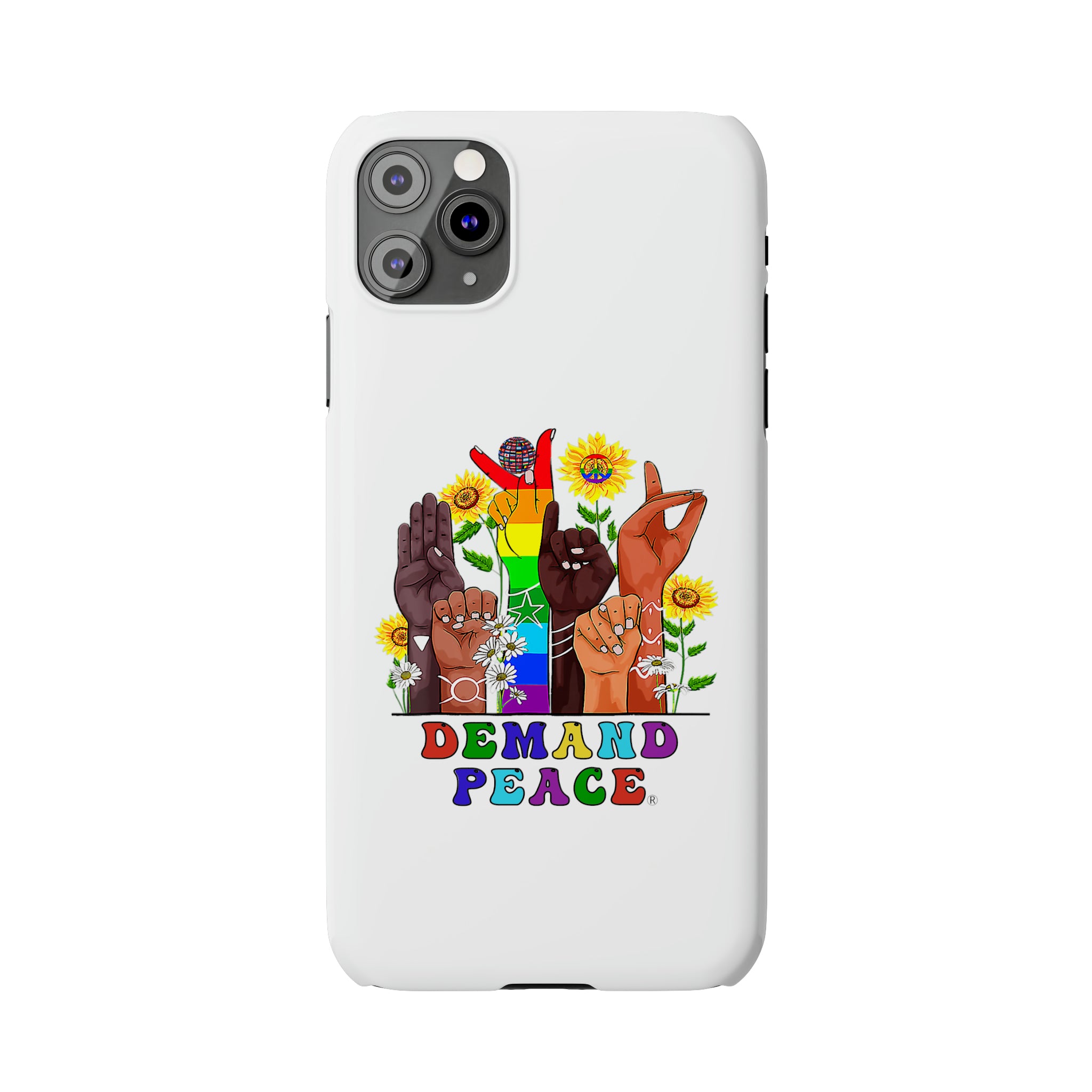 Demand ☮︎ Slim Phone Cases