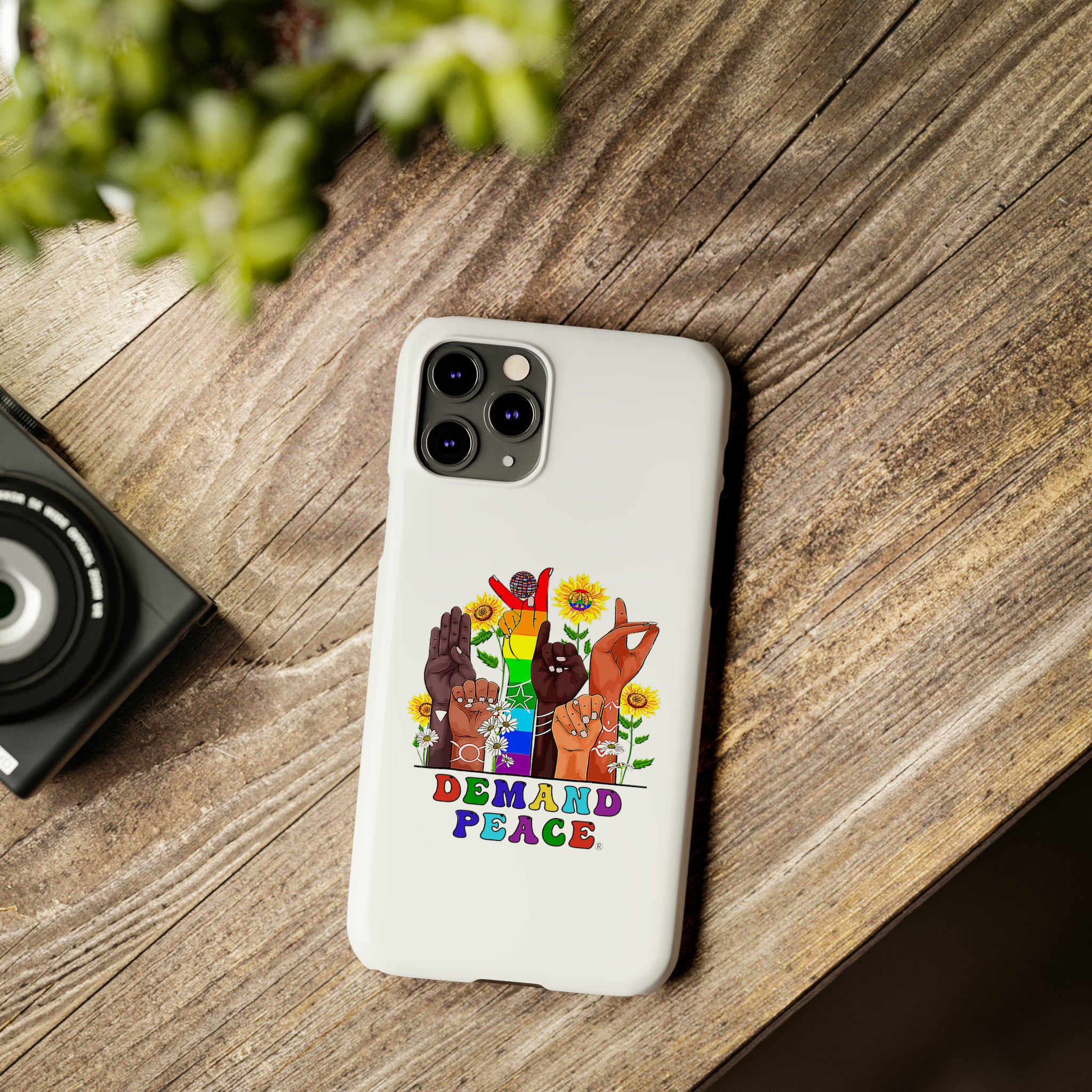 Demand ☮︎ Slim Phone Cases