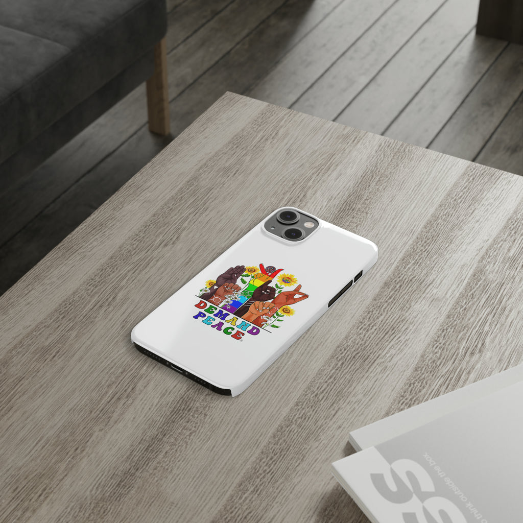 Demand ☮︎ Slim Phone Cases