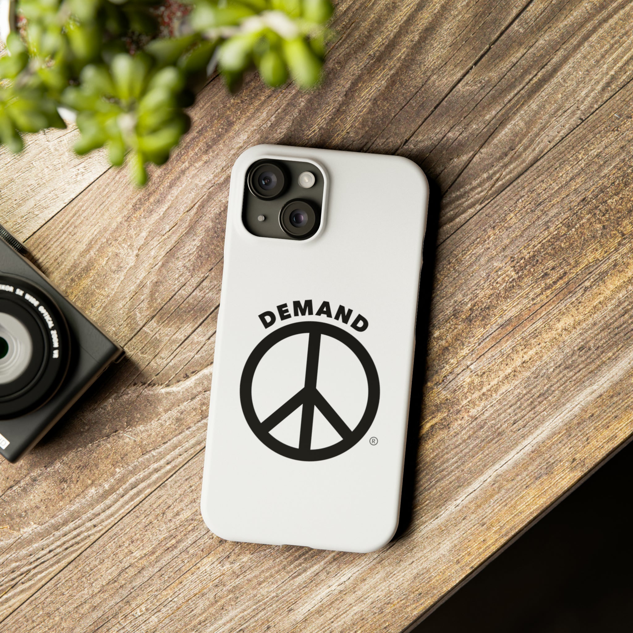 Demand ☮︎ Slim Phone Cases