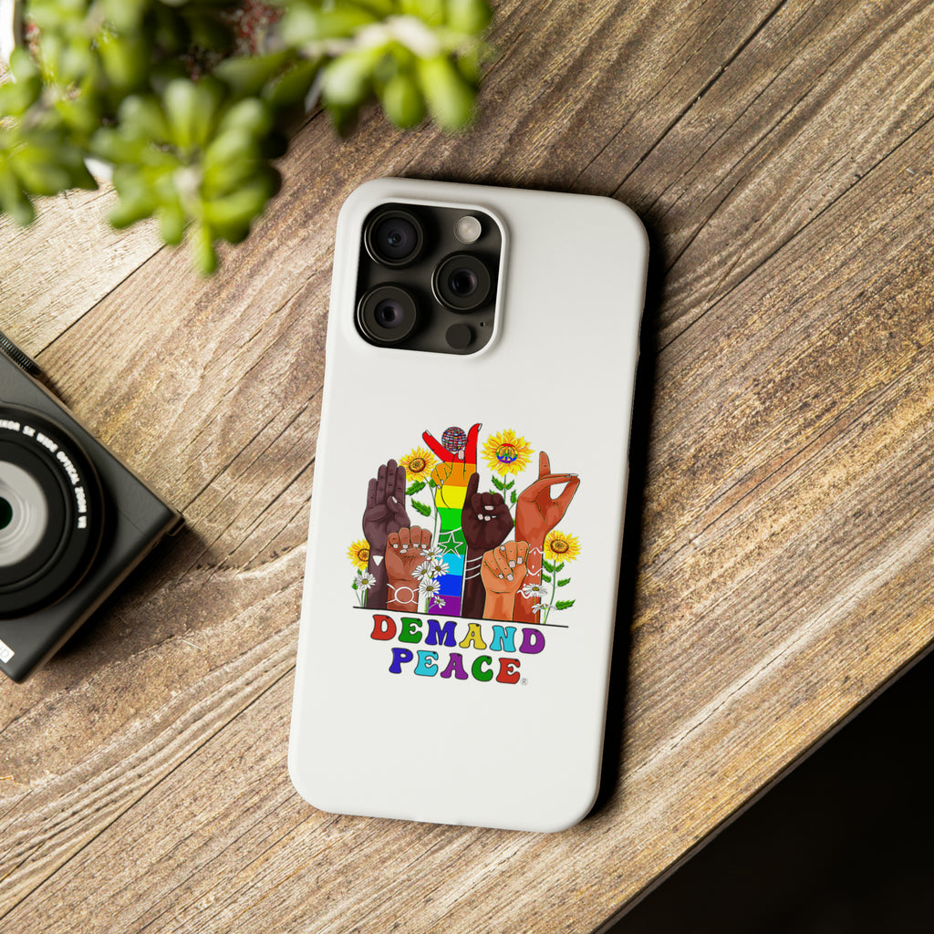 Demand ☮︎ Slim Phone Cases