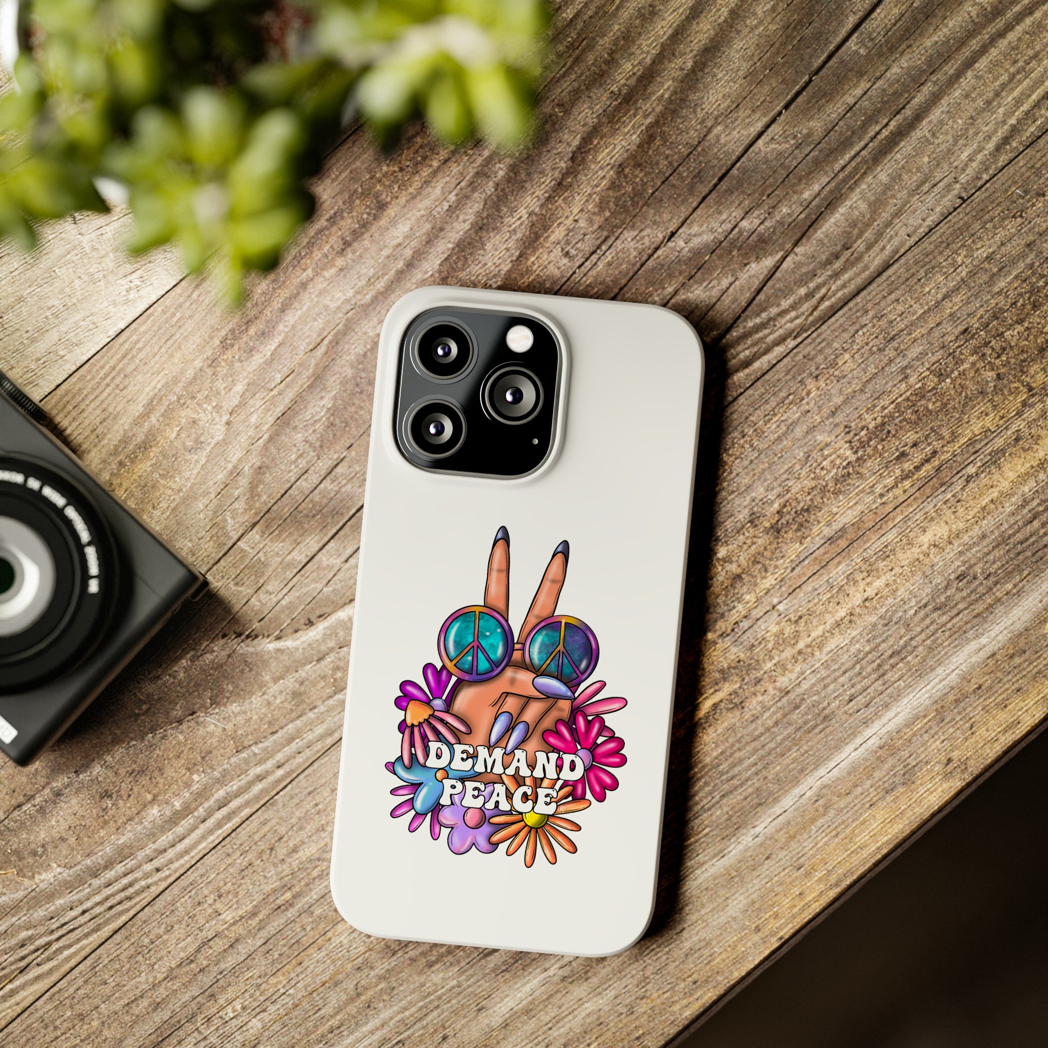 Demand ☮︎ Slim Phone Cases