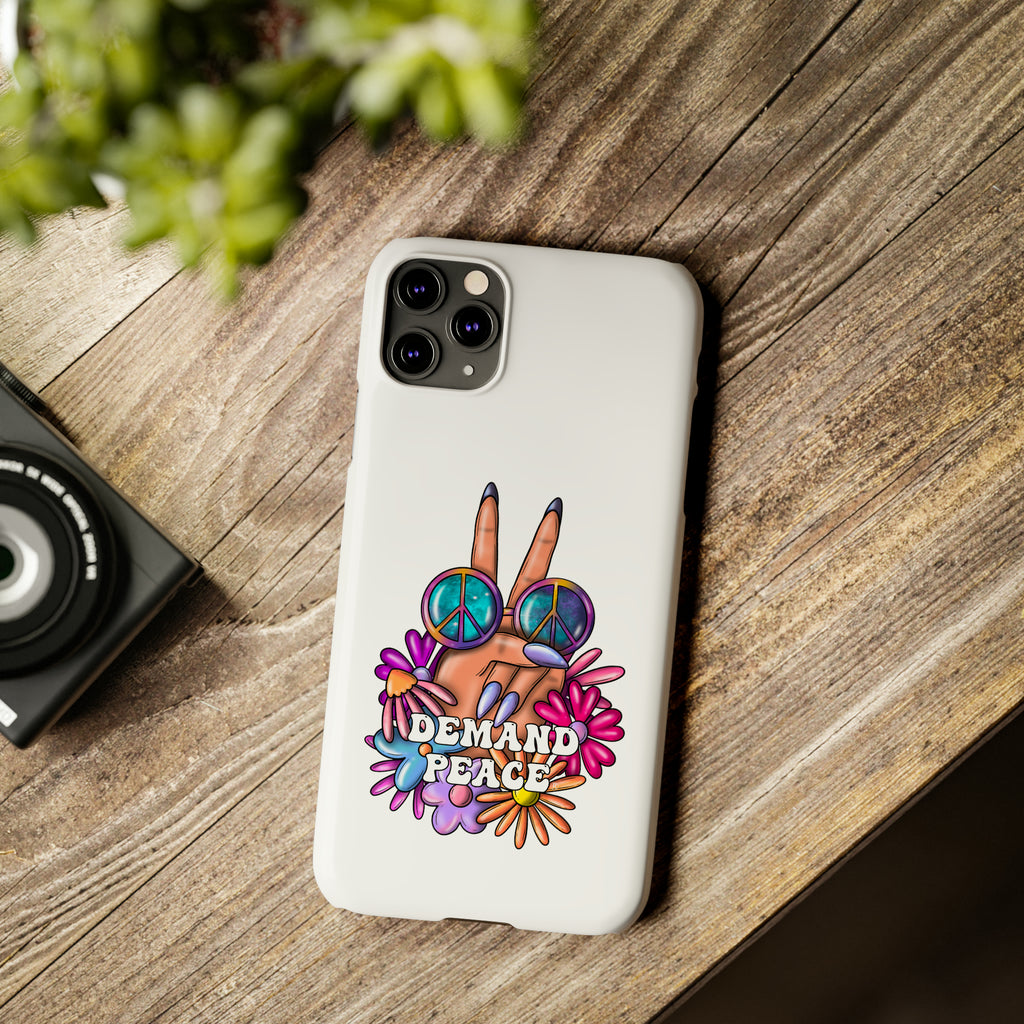 Demand ☮︎ Slim Phone Cases