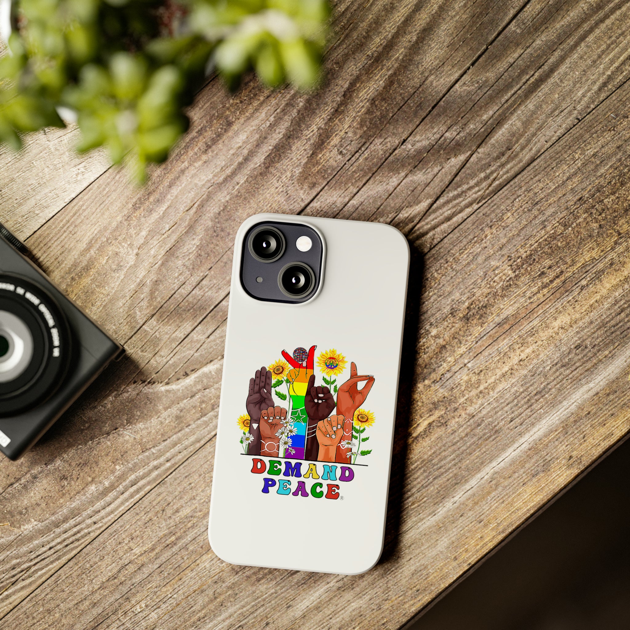 Demand ☮︎ Slim Phone Cases