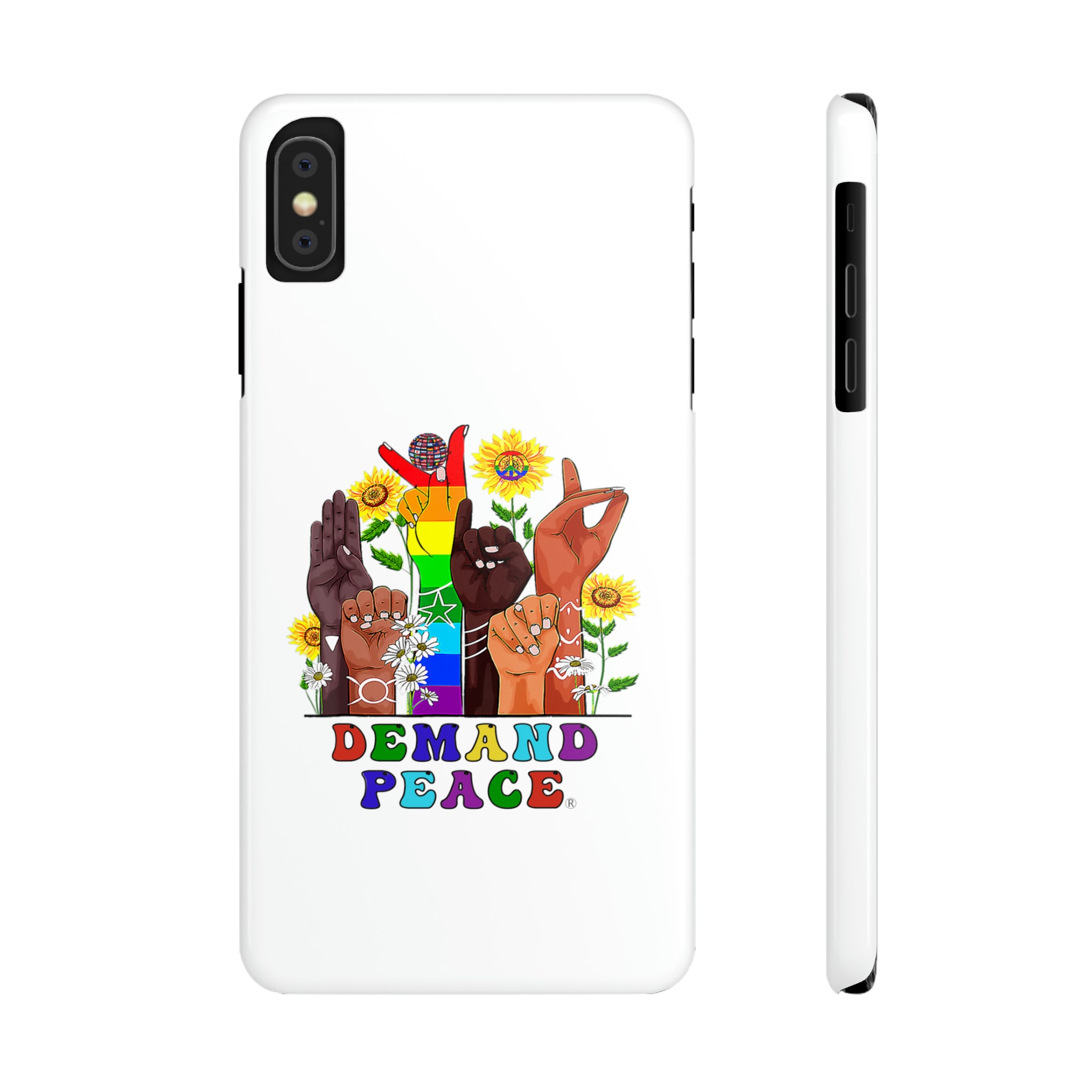 Demand ☮︎ Slim Phone Cases