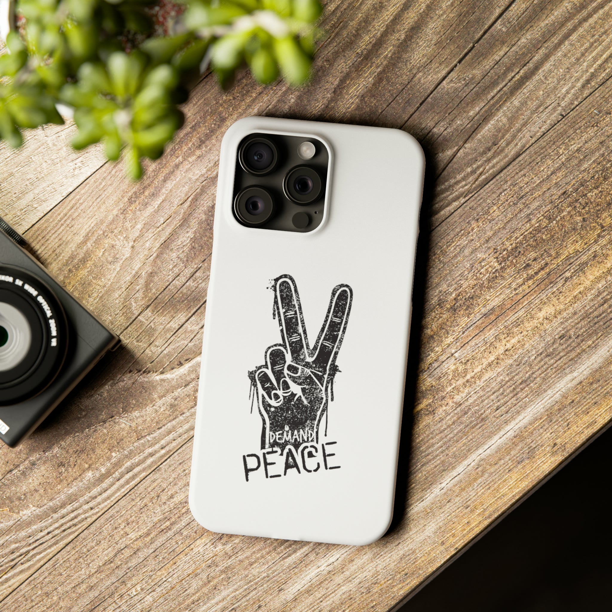 Demand ☮︎ Slim Phone Cases
