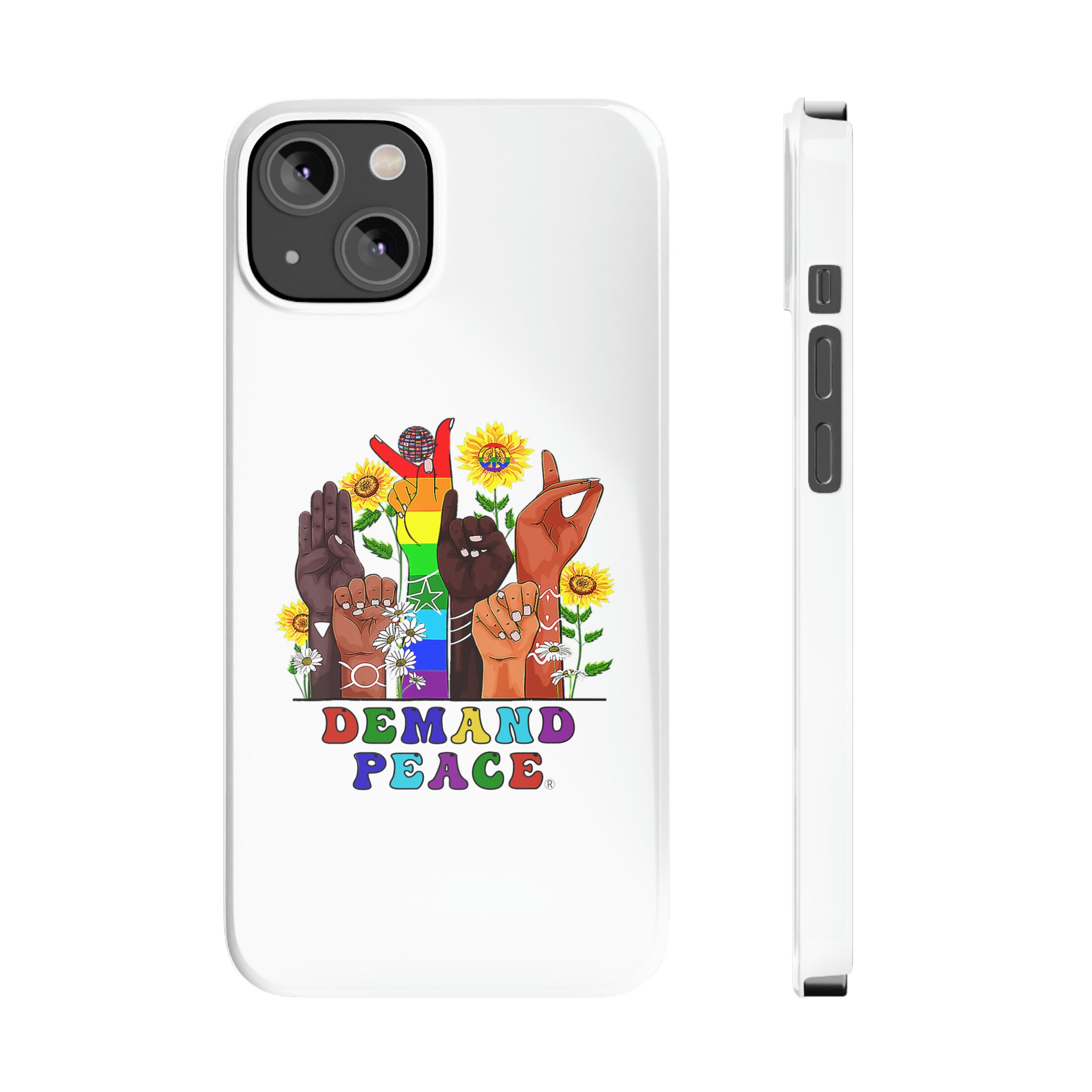 Demand ☮︎ Slim Phone Cases