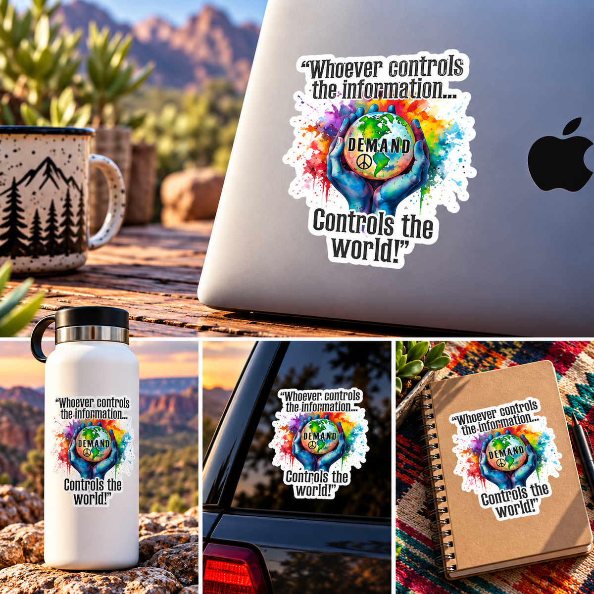 Bubble-free stickers