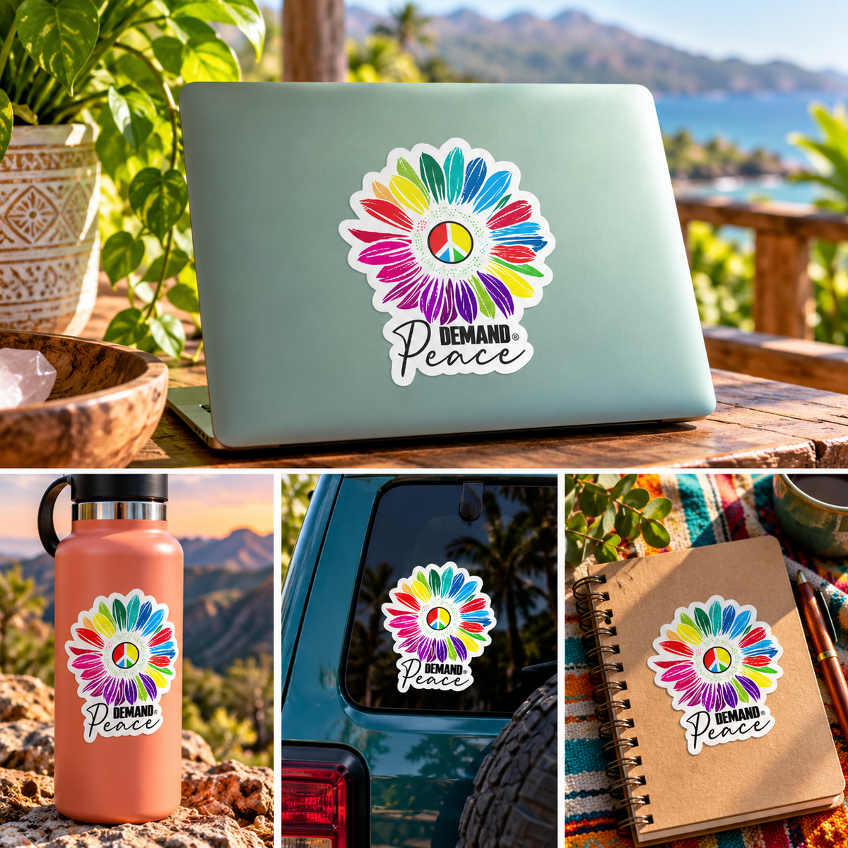 Bubble-free stickers