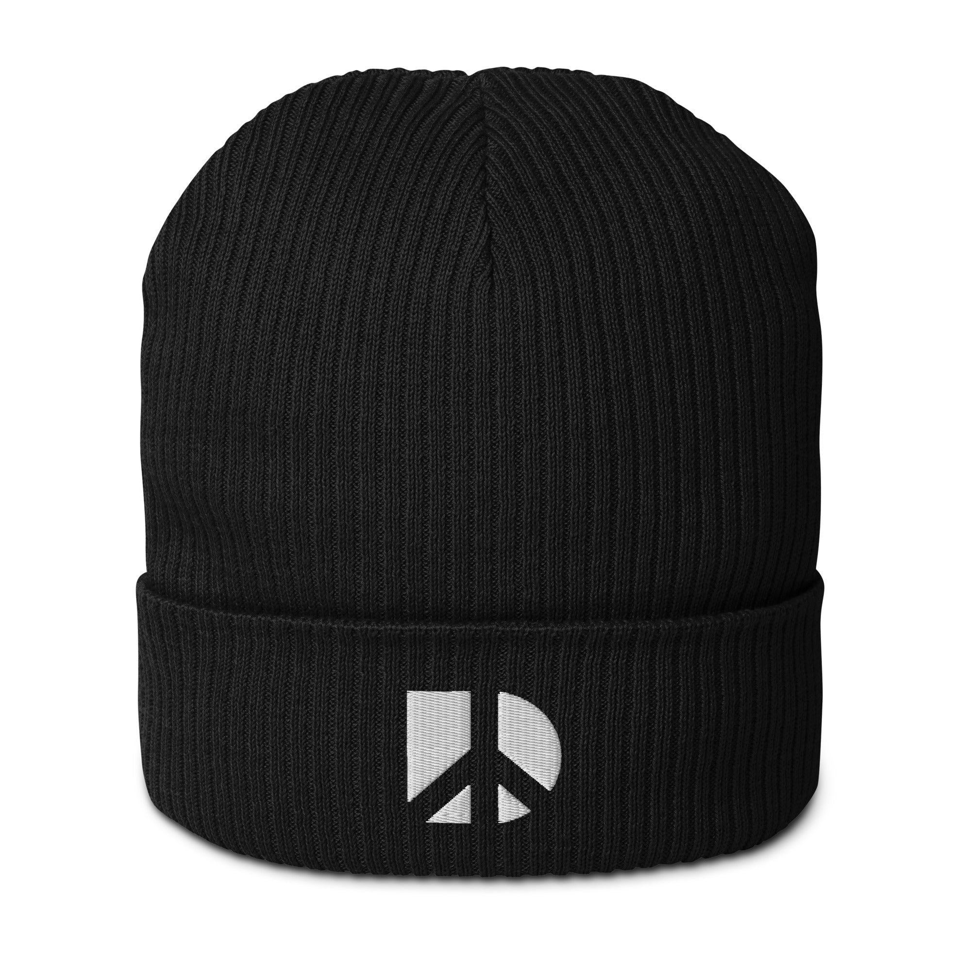 Organic ribbed beanie