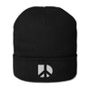 Organic ribbed beanie
