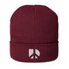 Organic ribbed beanie