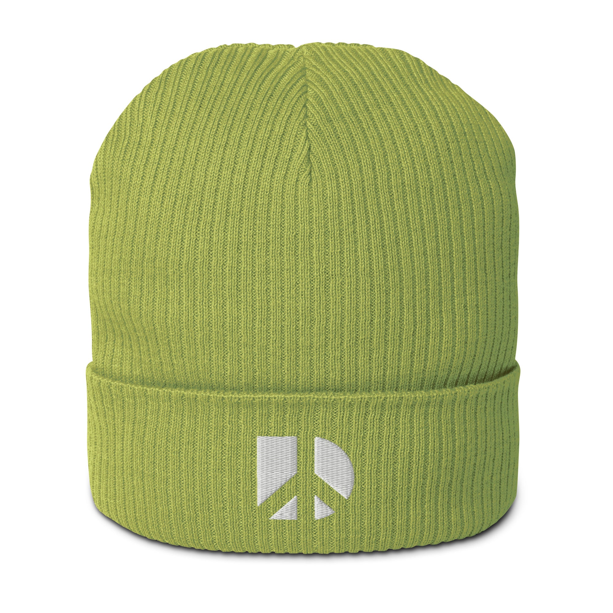 Organic ribbed beanie