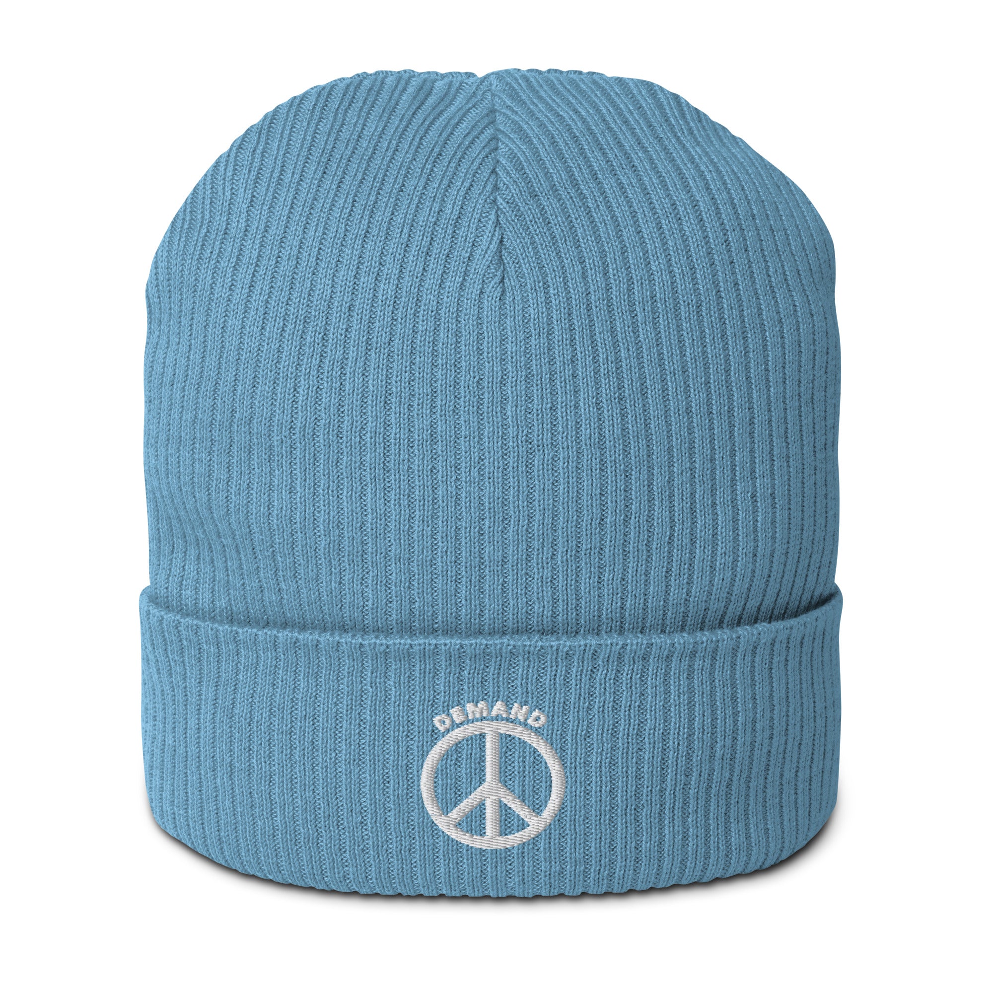 Organic ribbed beanie