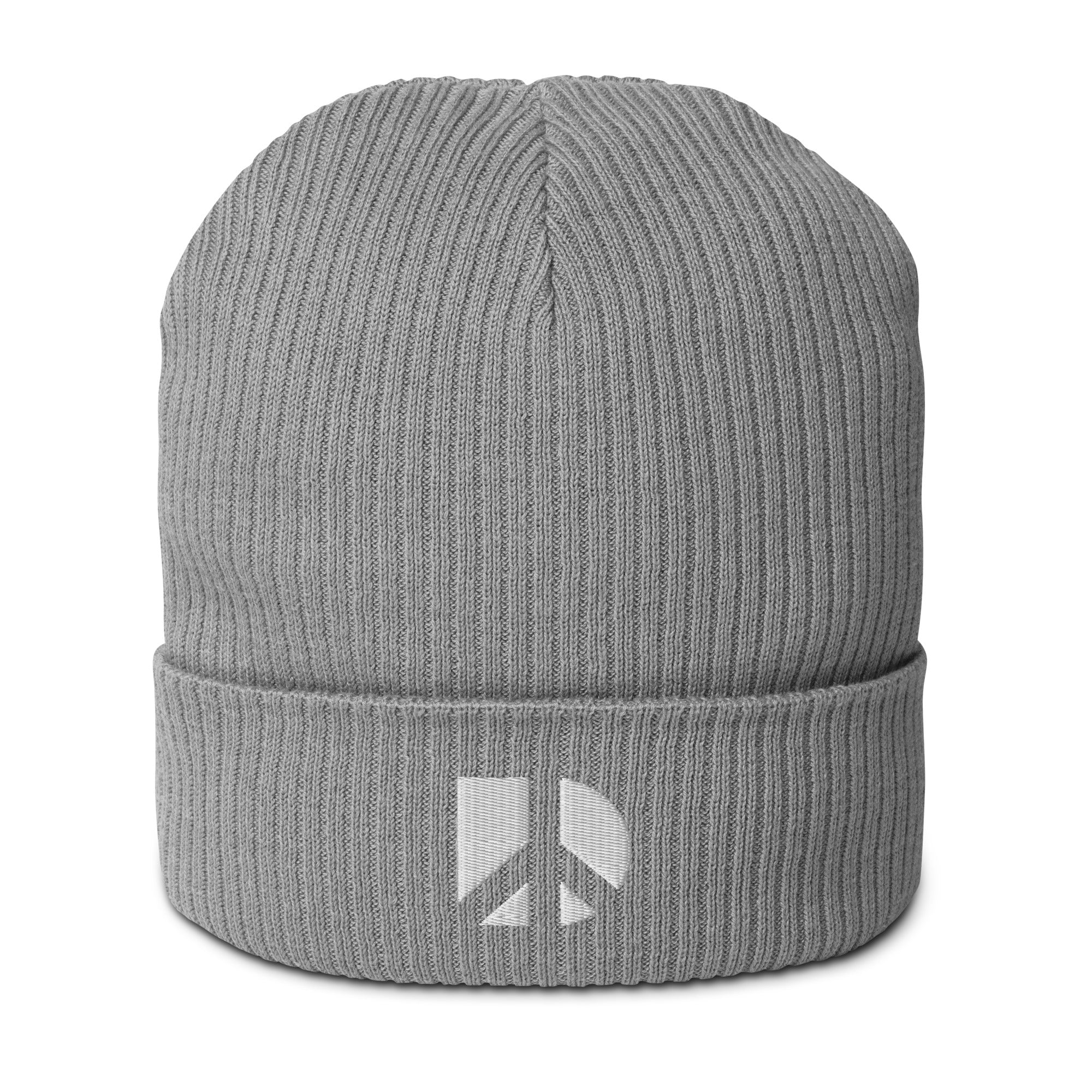 Organic ribbed beanie