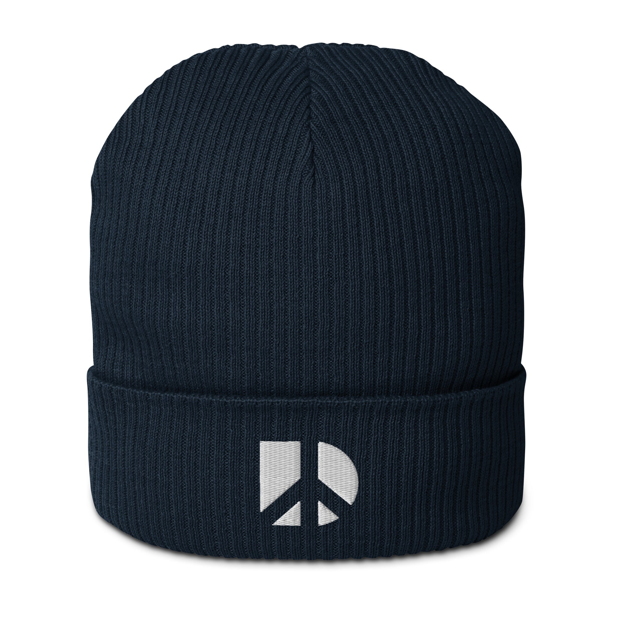 Organic ribbed beanie