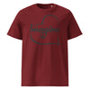 organic ribbed neck t-shirt