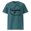 organic ribbed neck t-shirt