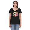 Recycled v-neck t-shirt