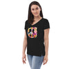 Recycled v-neck t-shirt