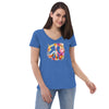 Recycled v-neck t-shirt