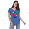 Recycled v-neck t-shirt