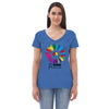 Recycled v-neck t-shirt