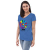 Recycled v-neck t-shirt