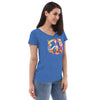 Recycled v-neck t-shirt