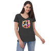 Recycled v-neck t-shirt