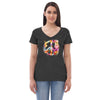 Recycled v-neck t-shirt